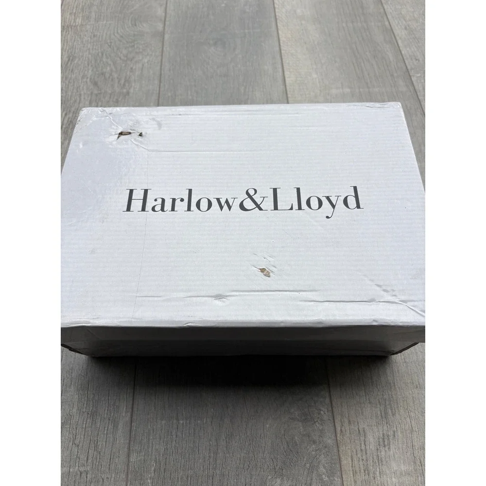 Harlow & Lloyd Vintage‎ Sunflowers Black Lace-Up Boots NIB Men's 10.5 Women's 12 - Picture 5 of 10